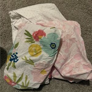 Crib sheets - bay girl